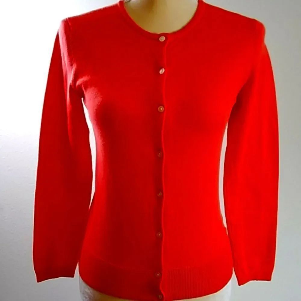 Joe Fresh Woman Orange Sweater XS PT